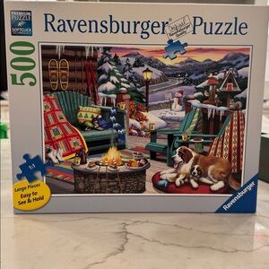 Ravensburger Après Ski 500 Piece Jigsaw Puzzle